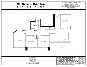 4417 Beach Blvd, Jacksonville, FL for lease Floor Plan- Image 1 of 1