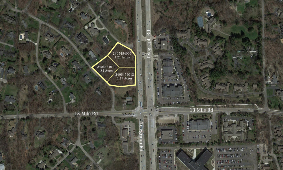 13 Mile & Telegraph Rd, Franklin, MI for sale - Building Photo - Image 1 of 4