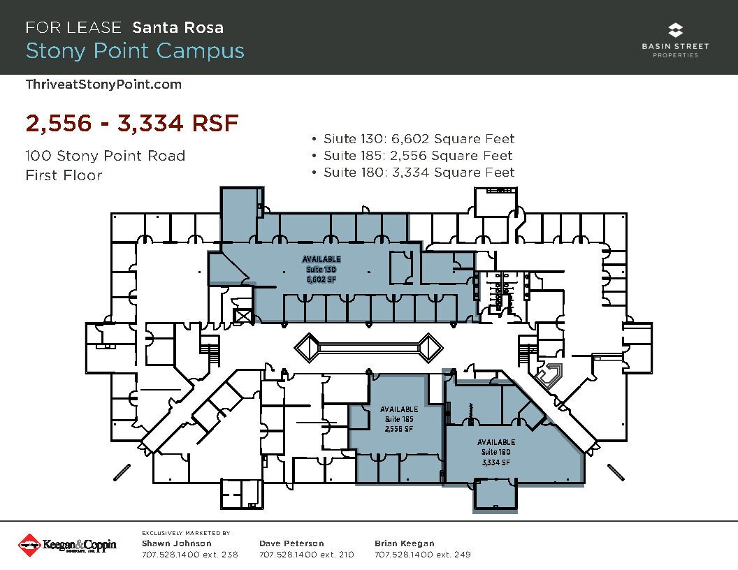 100 Stony Point Rd, Santa Rosa, CA for lease Floor Plan- Image 1 of 1