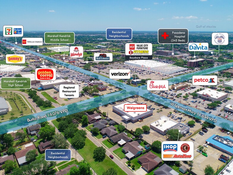 3707 Spencer Hwy, Pasadena, TX for sale - Building Photo - Image 1 of 1