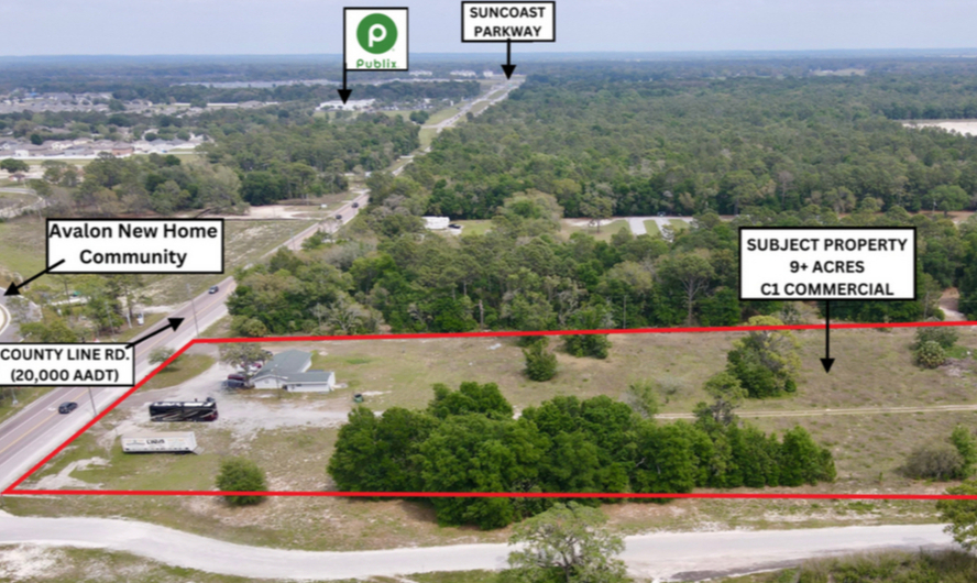 18824 County Line Rd, Spring Hill, FL for sale - Aerial - Image 1 of 11