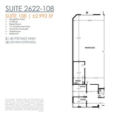 4215 E McDowell Rd, Mesa, AZ for lease Floor Plan- Image 1 of 1