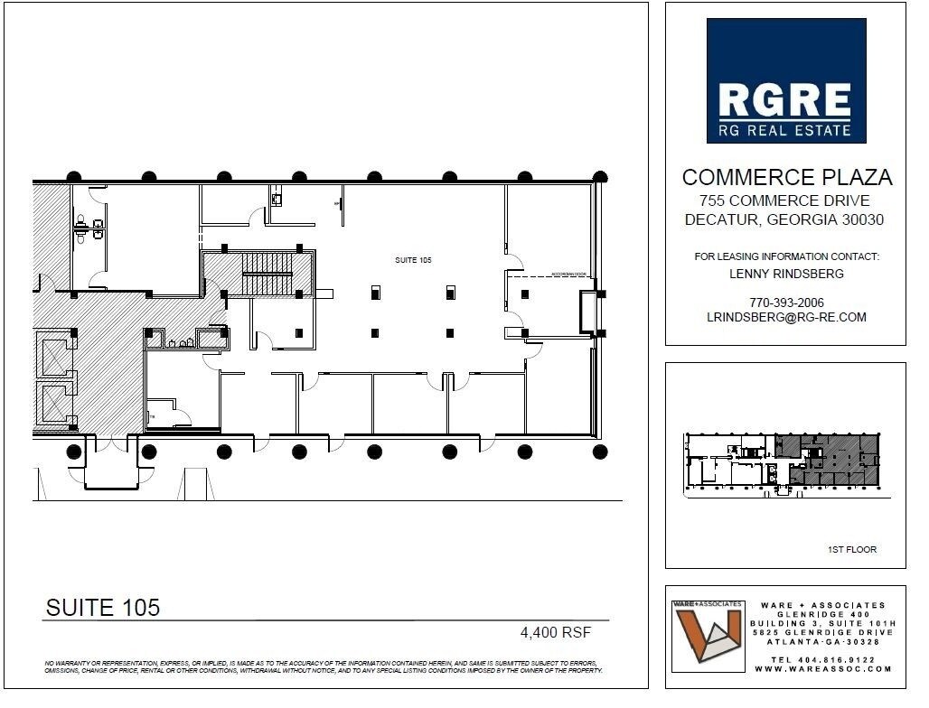 755 Commerce Dr, Decatur, GA, 30030 Office Space For Lease