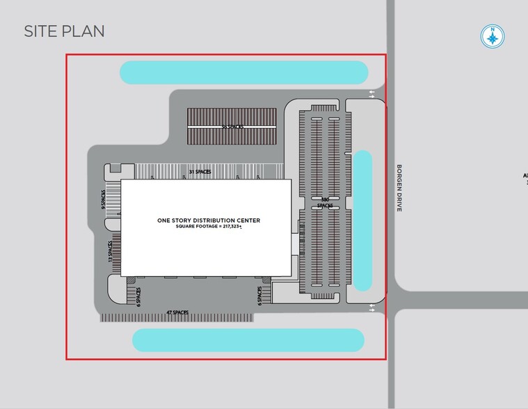 3620 Borgen Dr, Danville, IL for sale - Site Plan - Image 2 of 3