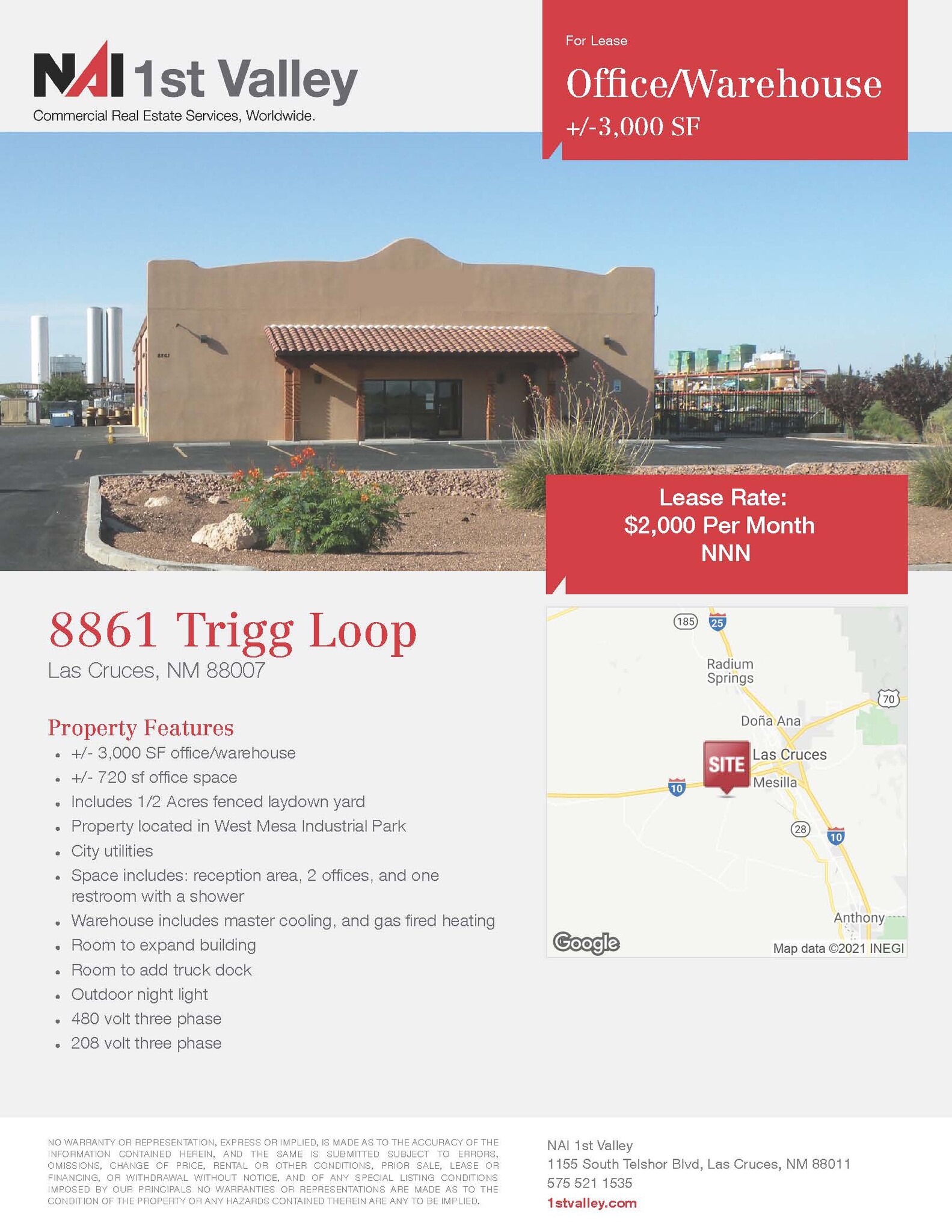 8861 Trigg Loop, Las Cruces, NM for sale Building Photo- Image 1 of 1