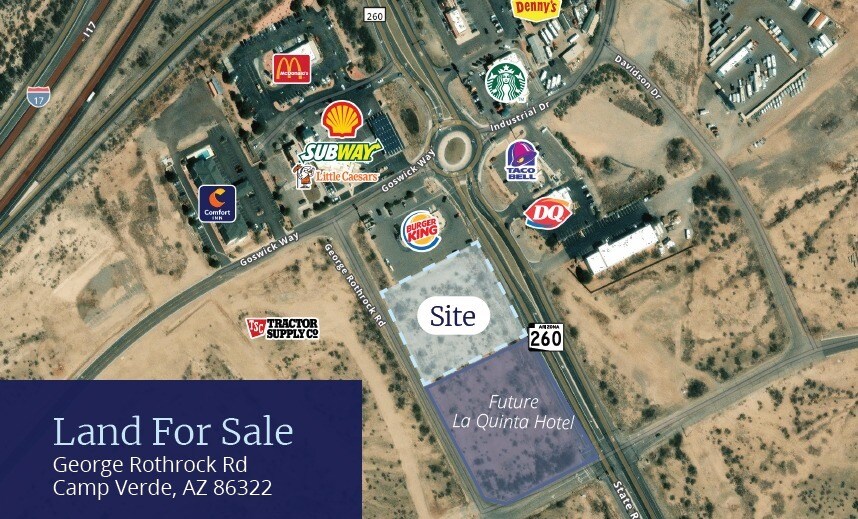 George Rothrock Rd, Camp Verde, AZ for sale - Primary Photo - Image 1 of 2