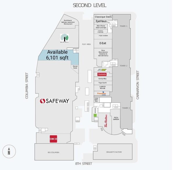 800 Carnarvon St, New Westminster, BC for lease - Site Plan - Image 2 of 23