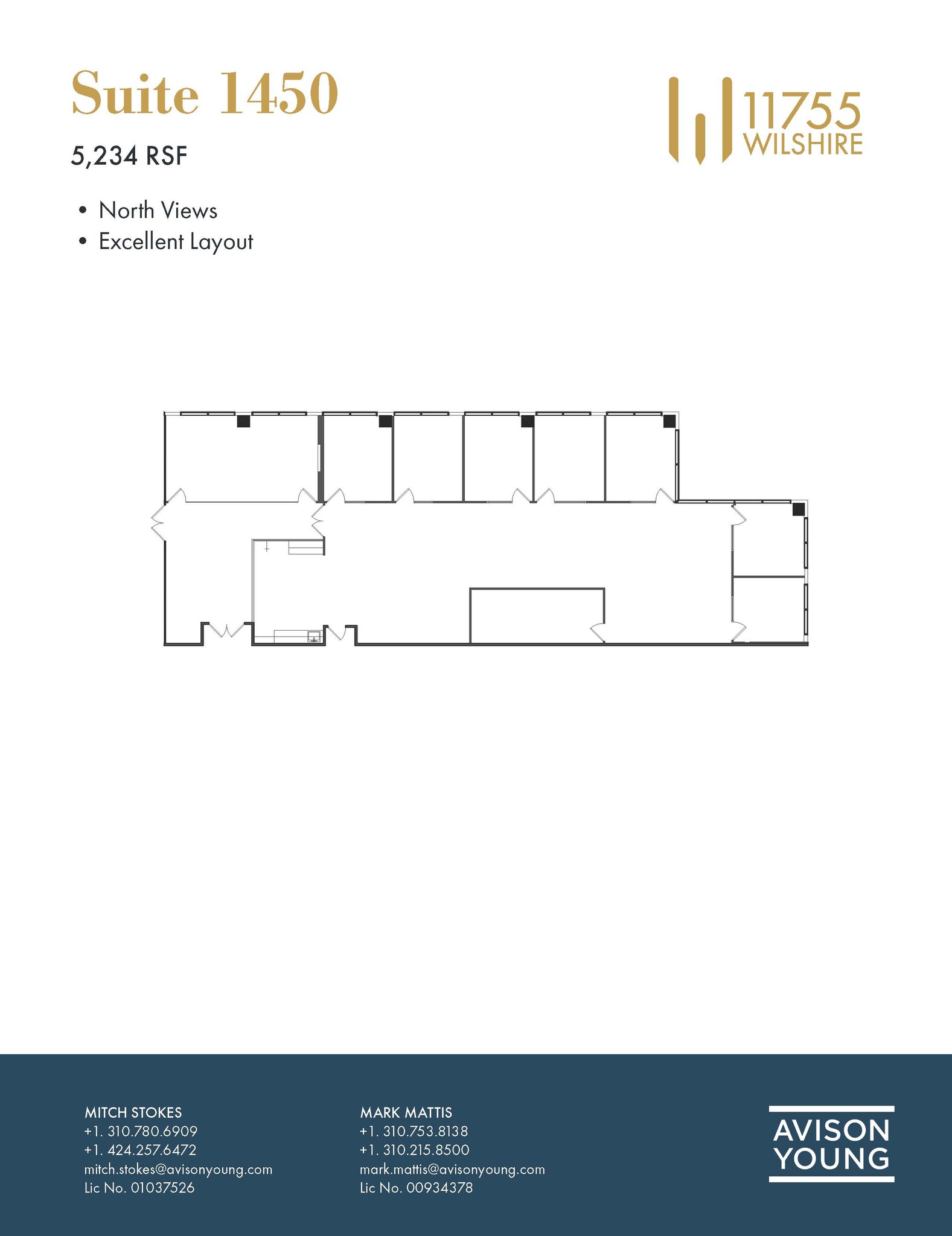 11755 Wilshire Blvd, Los Angeles, CA for lease Floor Plan- Image 1 of 1