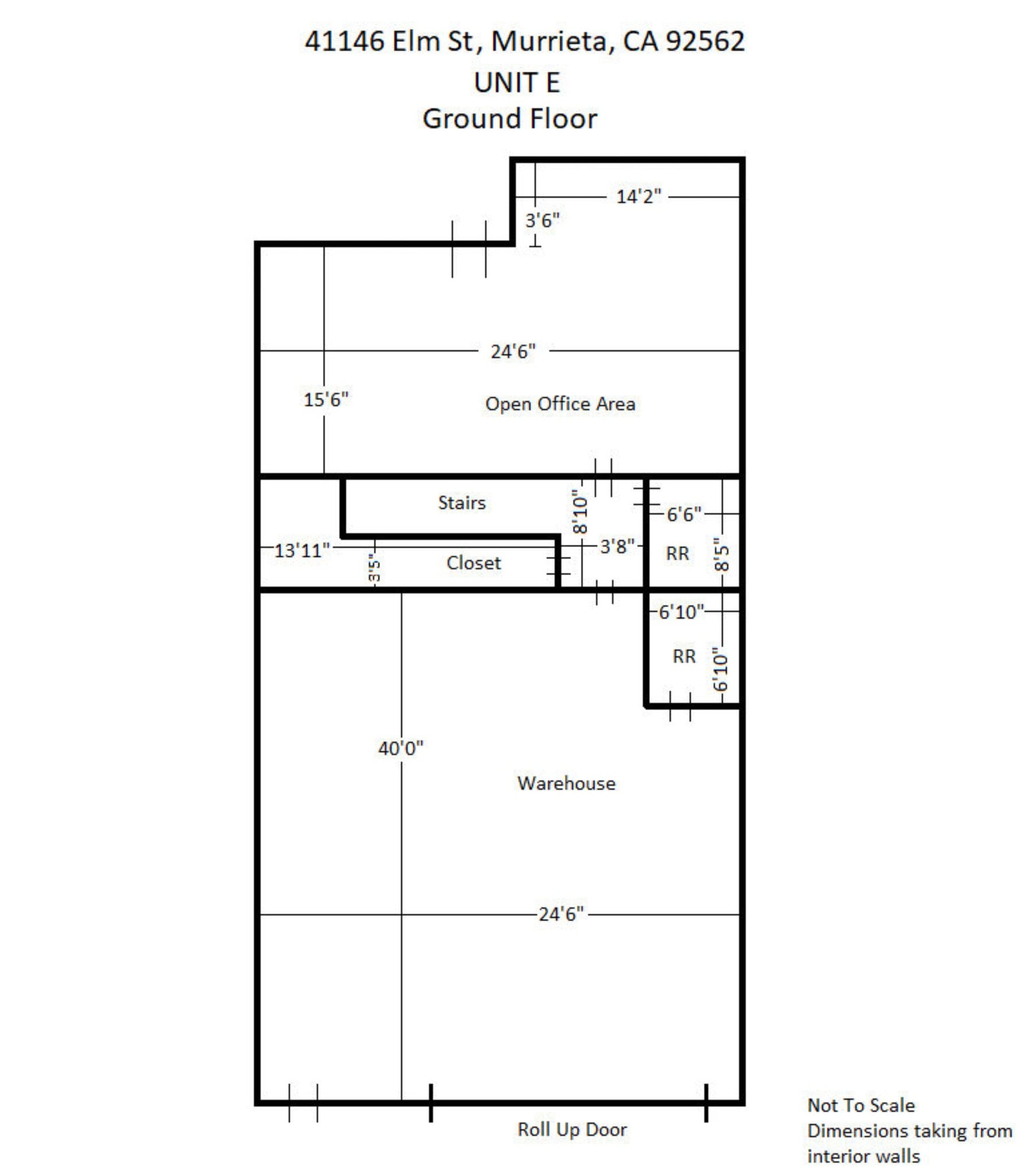 41146 Elm St, Murrieta, CA for lease Site Plan- Image 1 of 2