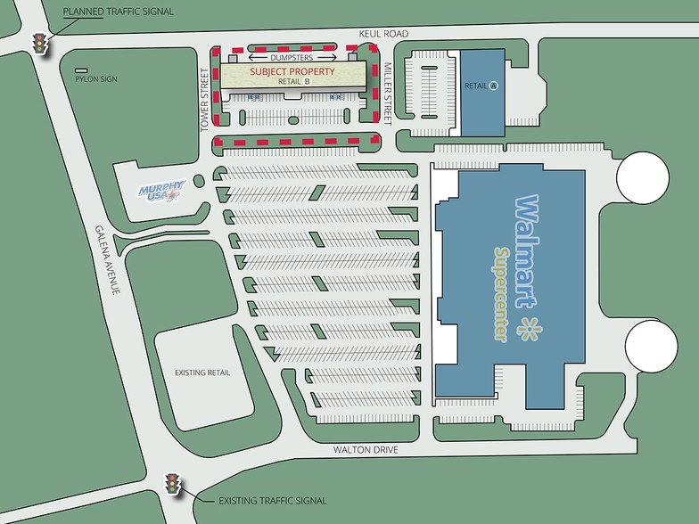 160-218 Keul Rd, Dixon, IL for lease - Building Photo - Image 2 of 7