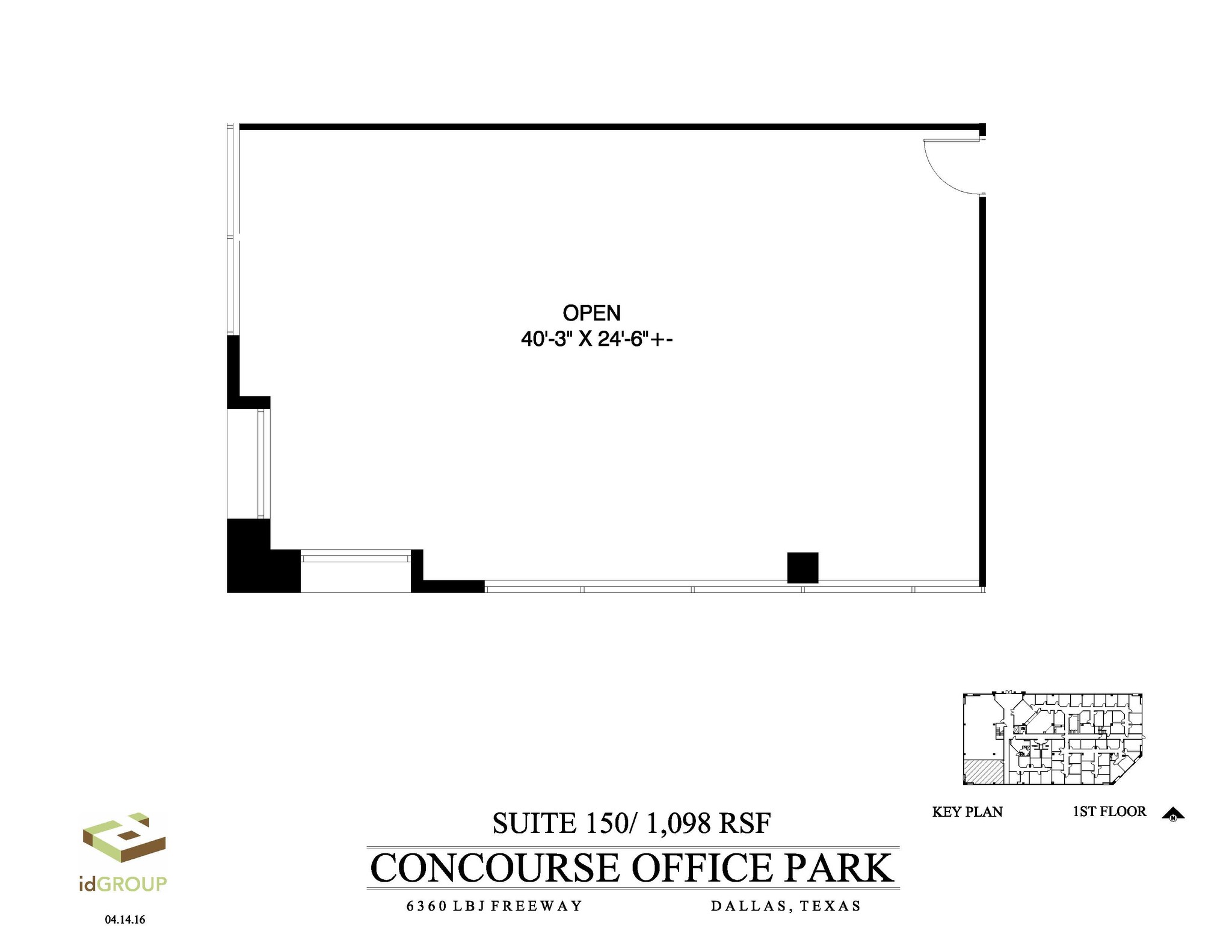 6350 LBJ Fwy, Dallas, TX for lease Floor Plan- Image 1 of 1