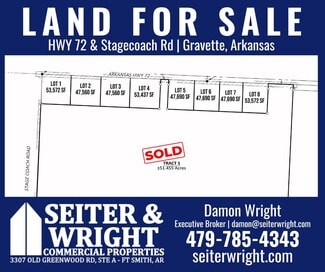More details for Hwy 72 & Stagecoach Rd, Gravette, AR - Land for Sale