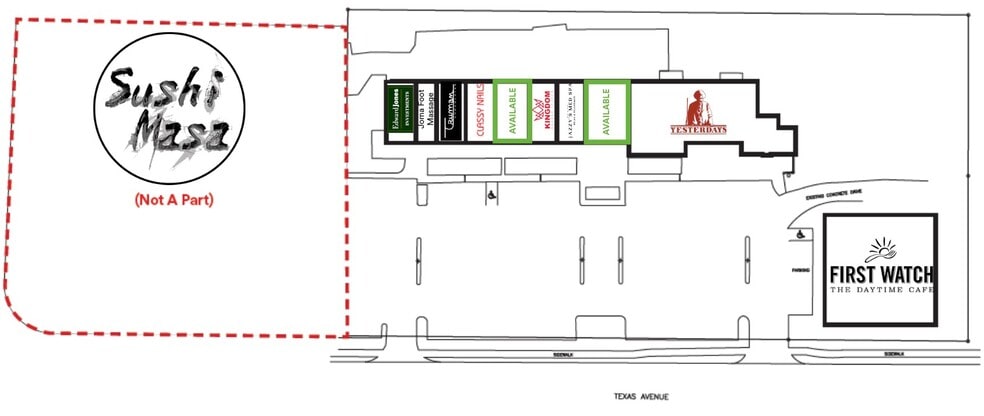 4403 S Texas Ave, Bryan, TX for lease - Building Photo - Image 2 of 4