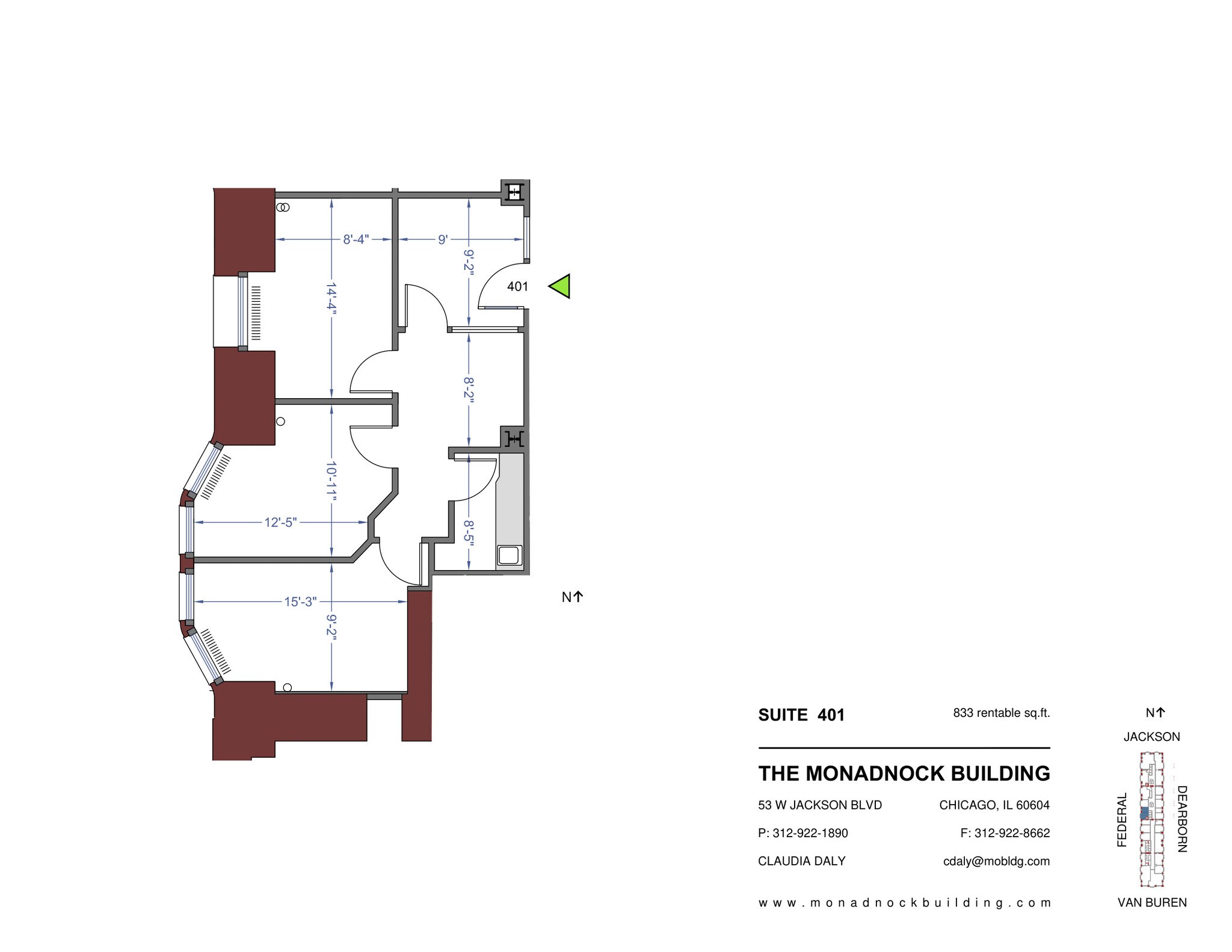 53 W Jackson Blvd, Chicago, IL for lease Interior Photo- Image 1 of 4