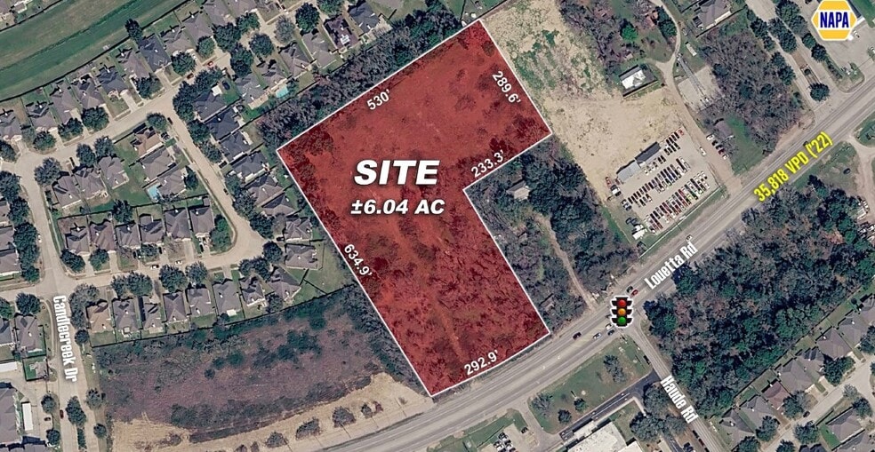 Louetta Rd, Spring, TX for sale - Aerial - Image 2 of 2