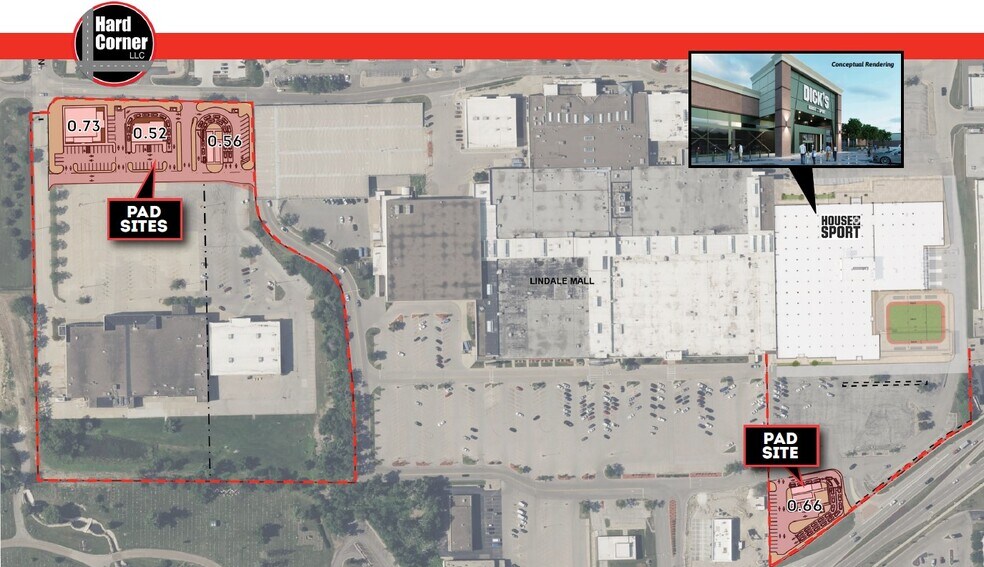 Collins Rd NE Rd, Cedar Rapids, IA for lease - Aerial - Image 1 of 4