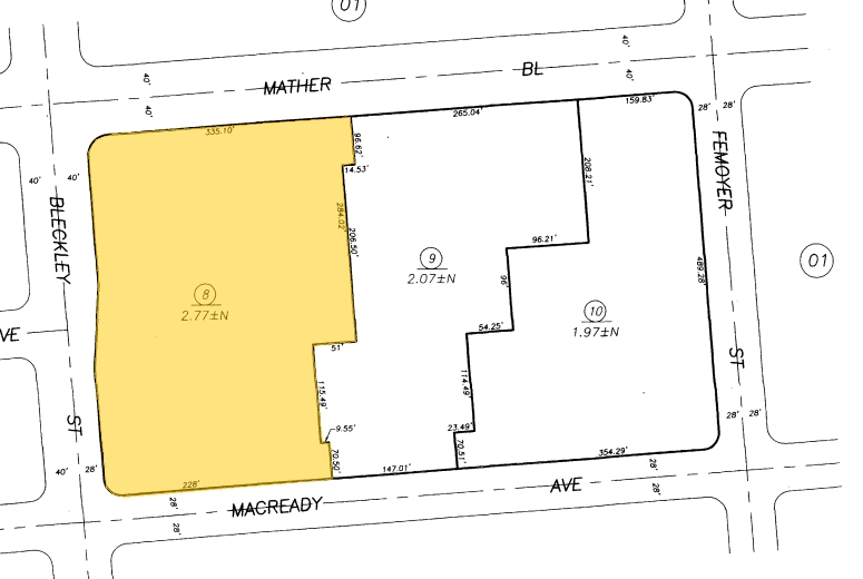 10620 Mather Blvd, Mather, CA for sale - Plat Map - Image 3 of 13