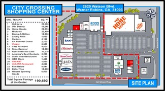 More details for 2620-2624 Watson Blvd, Warner Robins, GA - Retail for Lease