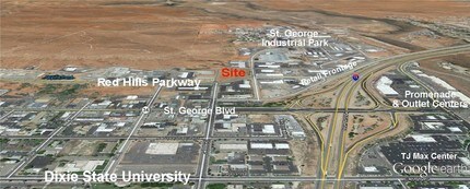 1034 E 350 N, Saint George, UT - AERIAL map view