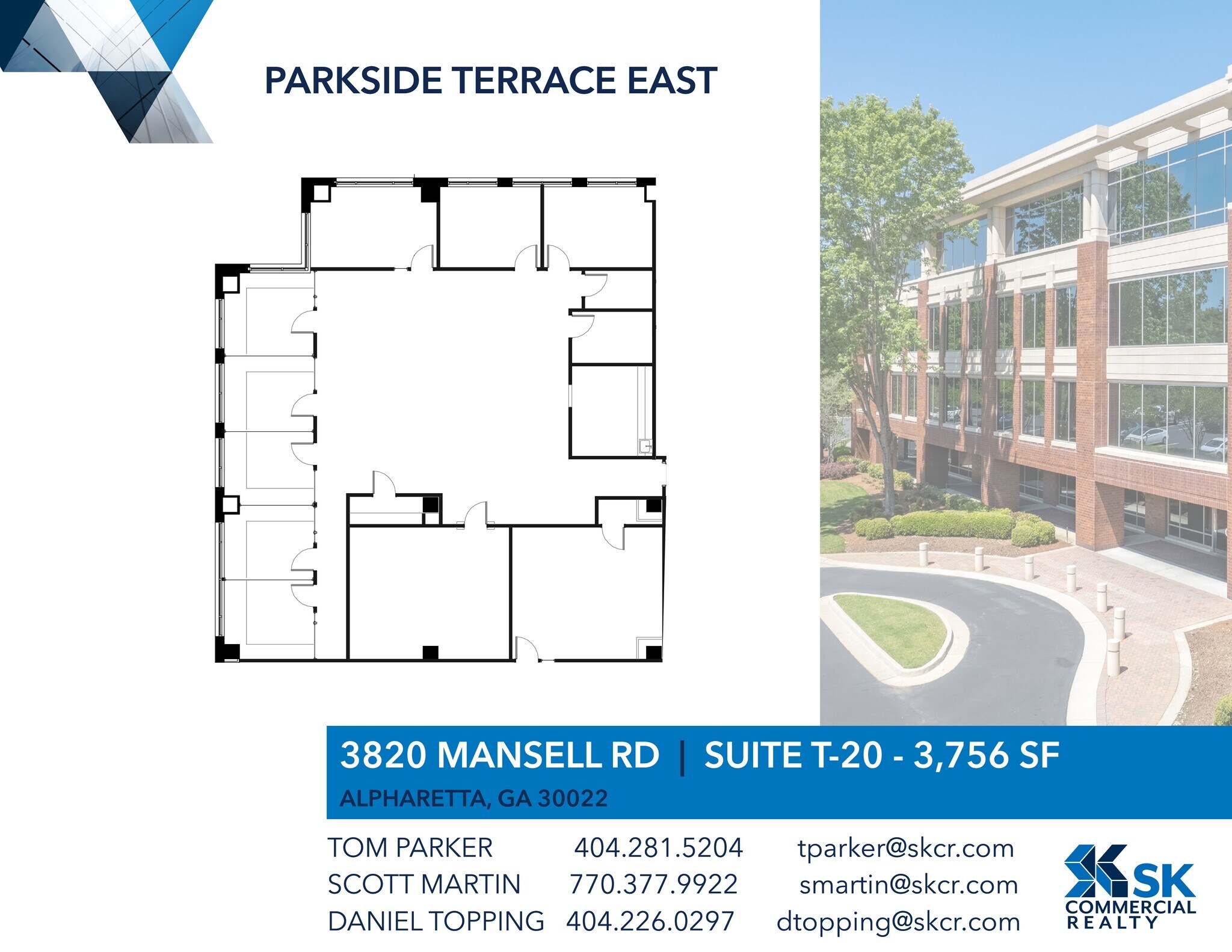 3780 Mansell Rd, Alpharetta, GA for lease Site Plan- Image 1 of 1