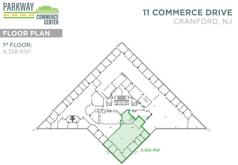 20 Commerce Dr, Cranford, NJ for lease Floor Plan- Image 1 of 1