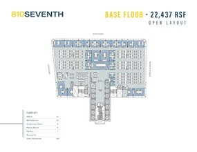 810 Seventh Ave, New York, NY for lease Floor Plan- Image 2 of 2