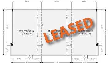 1167-1199 Rothesay St, Winnipeg, MB for lease Site Plan- Image 2 of 2