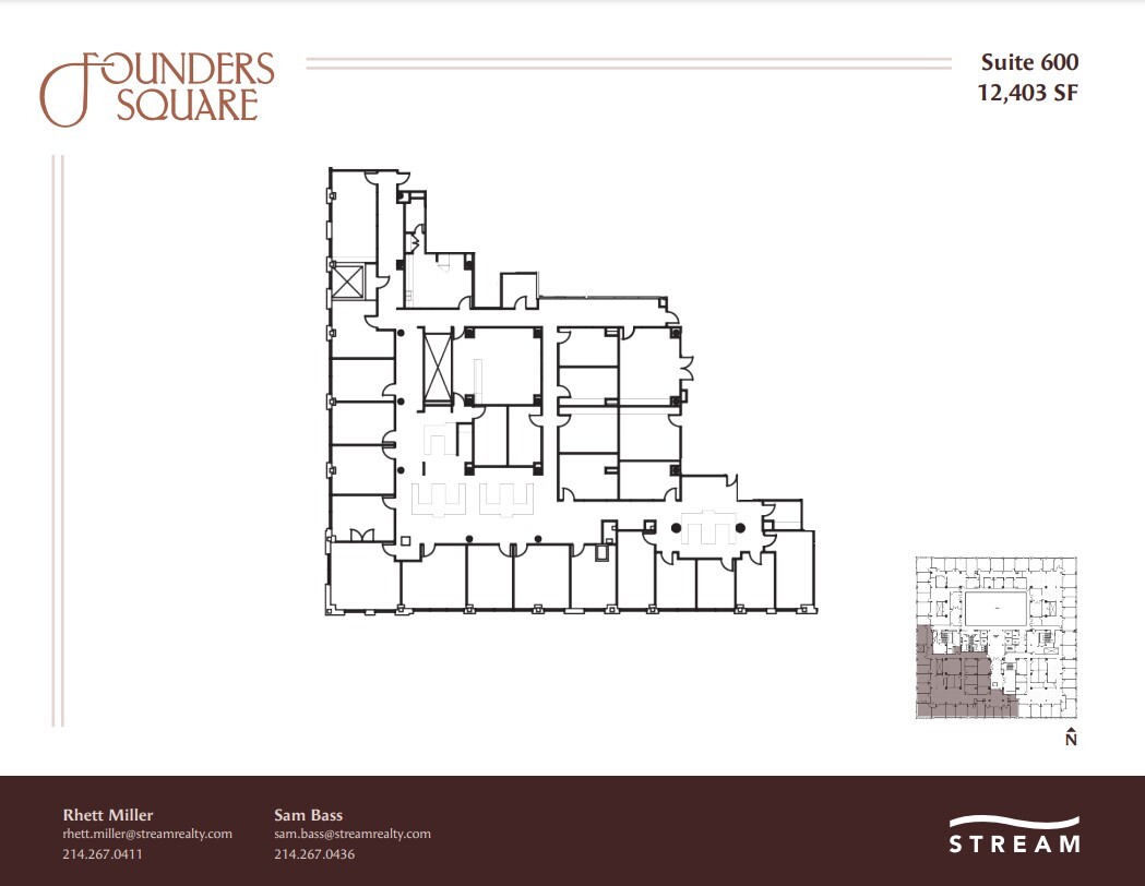 900 Jackson St, Dallas, TX for lease Floor Plan- Image 1 of 2