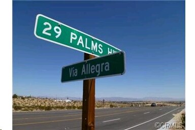 Twentynine Palms Hwy & Via Allegra, Twentynine Palms, CA for sale - Primary Photo - Image 1 of 1