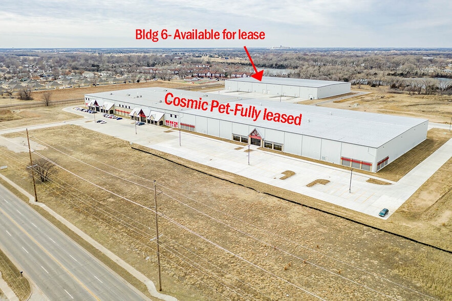 1315 W MacArthur Rd, Wichita, KS for lease - Aerial - Image 3 of 9