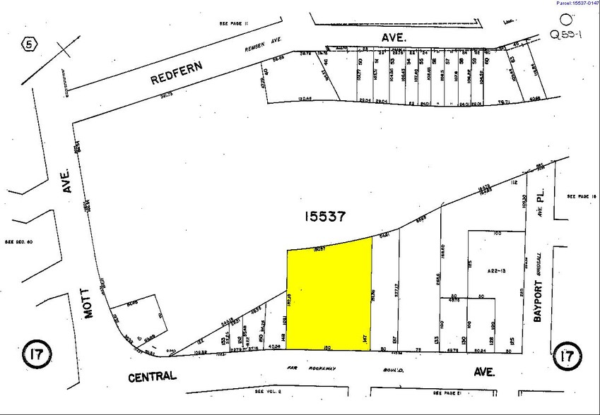 1600 Central Ave, Far Rockaway, NY for lease - Plat Map - Image 2 of 3