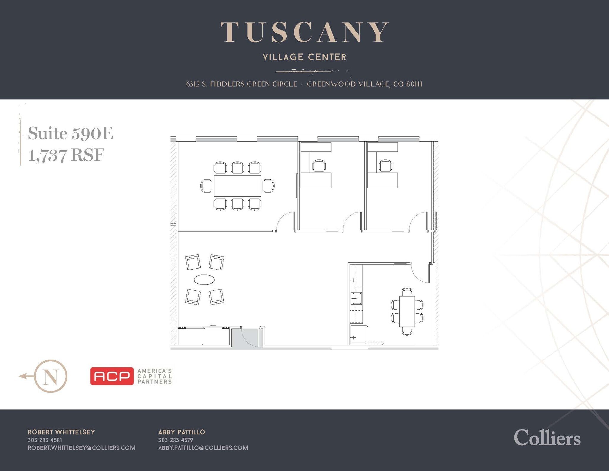 6312 S Fiddlers Green Cir, Greenwood Village, CO for lease Floor Plan- Image 1 of 1