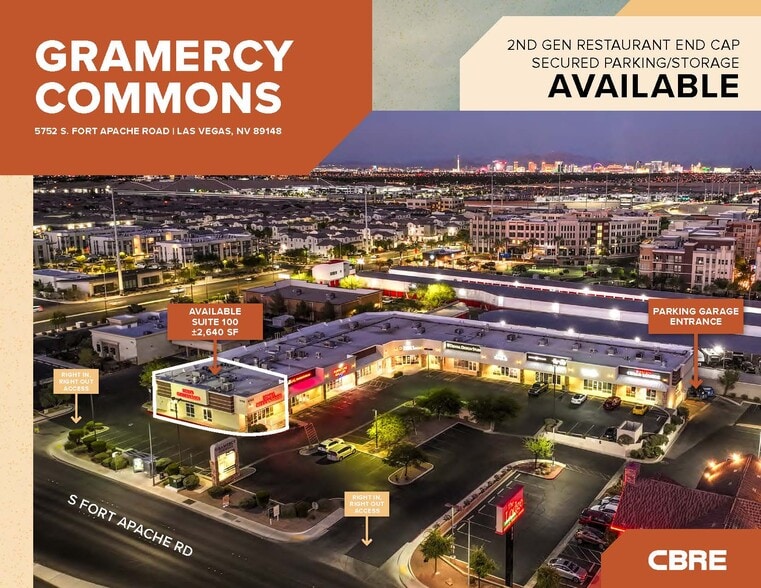 5752 S Fort Apache Rd, Las Vegas, NV for lease - Building Photo - Image 1 of 5