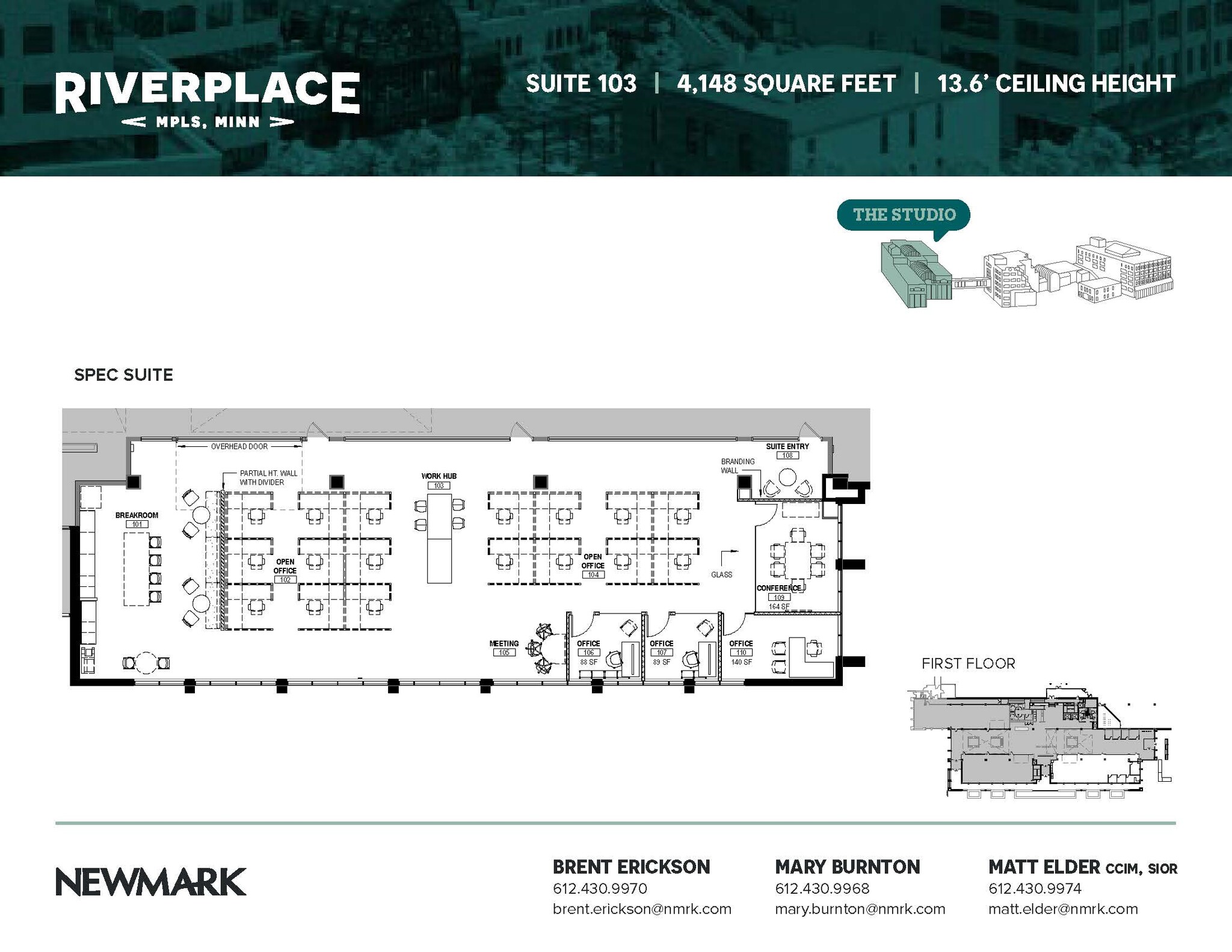 15 Main St SE, Minneapolis, MN for lease Floor Plan- Image 1 of 1