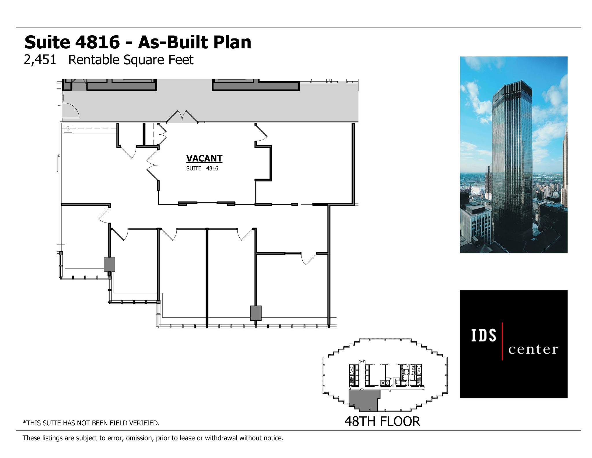 80 S 8th St, Minneapolis, MN for lease Floor Plan- Image 1 of 1