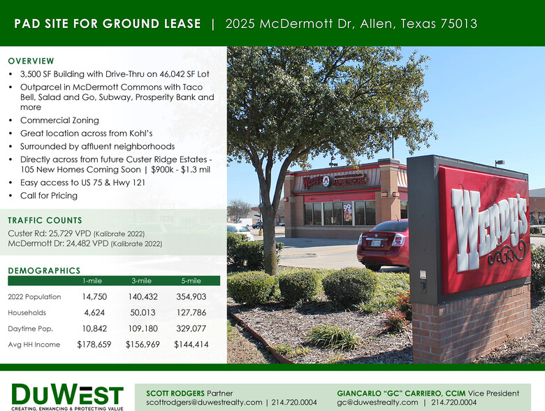 2025 W McDermott Dr, Allen, TX for lease - Building Photo - Image 3 of 3