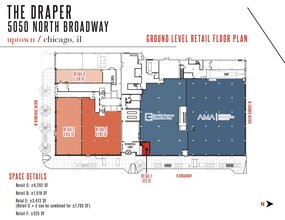 5050 N Broadway St, Chicago, IL for lease Floor Plan- Image 1 of 1