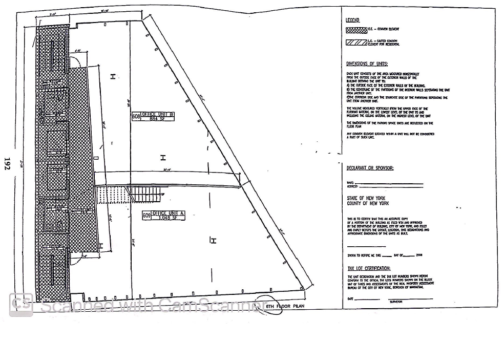 2-8 Catherine St, New York, NY 10038 - Unit B -  - Floor Plan - Image 1 of 1