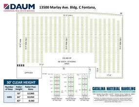 13500 Marlay Ave, Fontana, CA for lease Site Plan- Image 1 of 1