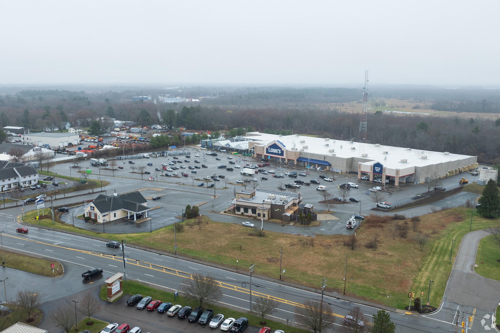 728 W Center St, West Bridgewater, MA for sale Aerial- Image 1 of 1
