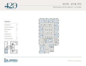 420 Lexington Ave, New York, NY for lease Floor Plan- Image 1 of 2