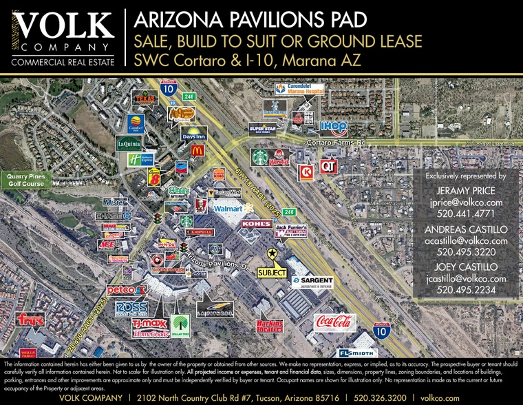 5619 W Burlingame Rd, Tucson, AZ for lease - Aerial - Image 1 of 3