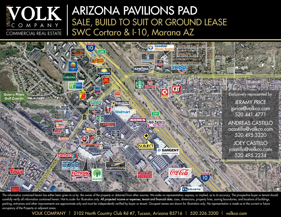 5619 W Burlingame Rd, Tucson, AZ for lease Aerial- Image 1 of 4