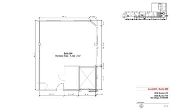 3030 Bunker Hill St, San Diego, CA for lease Floor Plan- Image 1 of 1