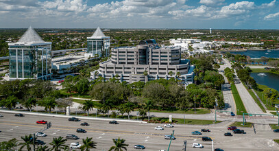 3801 PGA Blvd, Palm Beach Gardens, FL - aerial  map view