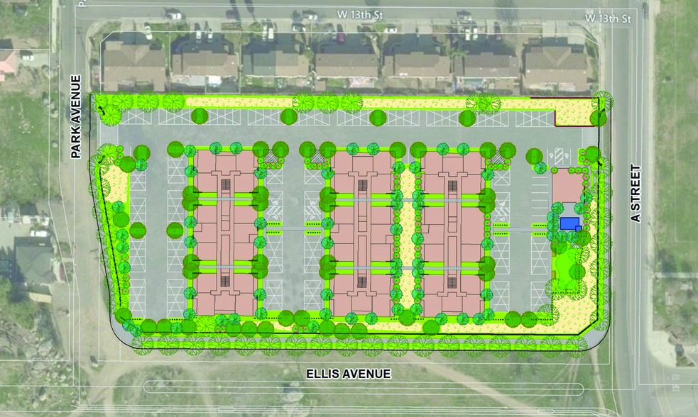 Northwest Corner Of South A Street, Perris, CA for sale - Site Plan - Image 1 of 1