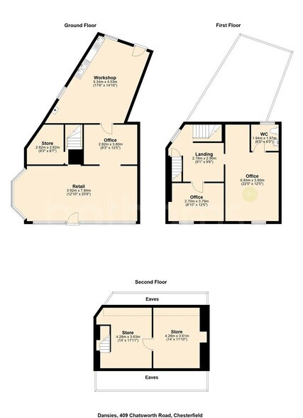 409 Chatsworth Rd, Chesterfield for lease - Floor Plan - Image 3 of 6