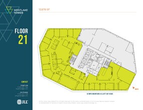 1601 5th Ave, Seattle, WA for lease Floor Plan- Image 2 of 2