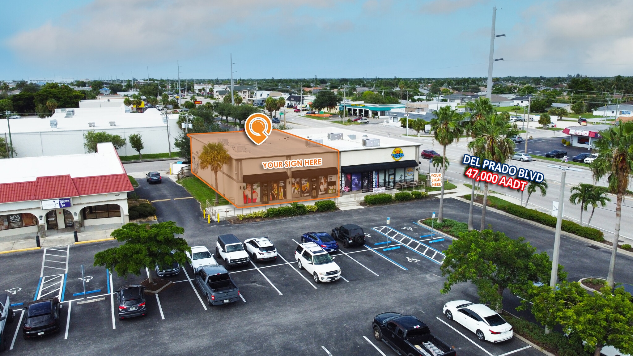 1402 S Del Prado Blvd, Cape Coral, FL for lease Building Photo- Image 1 of 8