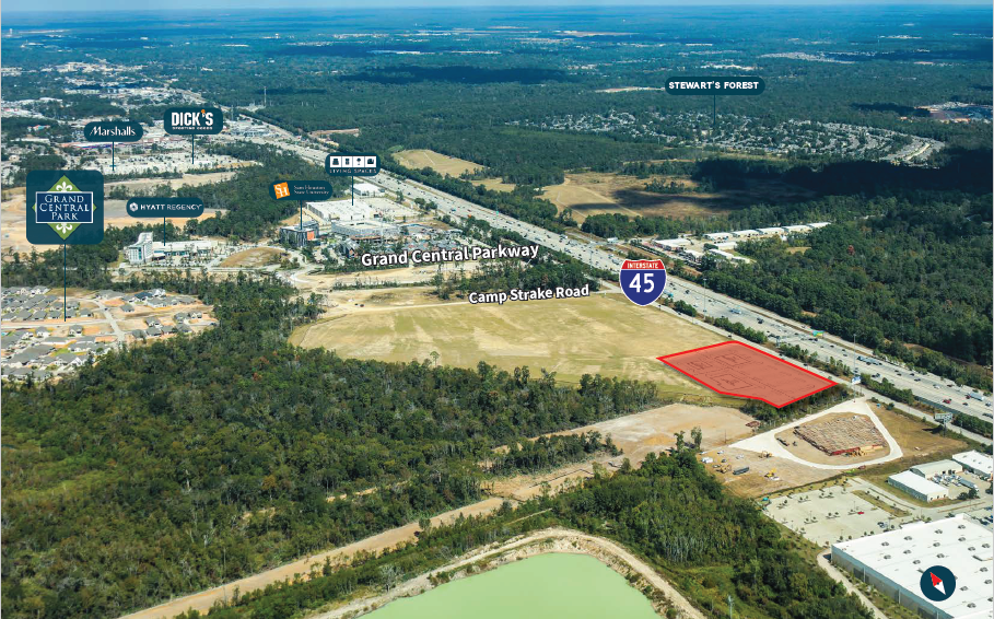 0 Interstate 45, Conroe, TX for sale - Aerial - Image 2 of 2